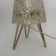 Ice Glass Table Lamp by J.T. Kalmar, Austria