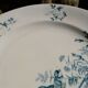 Mignon plates in Longwy earthenware