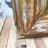 Mirror Louis Philippe flowered 75 x 109 cm