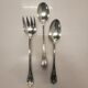 Christofle silver metal salad service mid-20th century