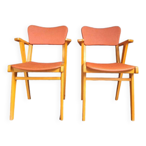 Paire de fauteuils bridge