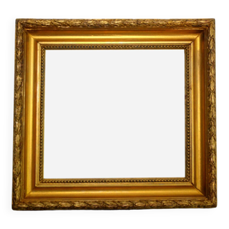 Gilded wood frame Barbizon empire 19th century