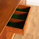 Retro Teak 1960s Long Mid Century Sideboard With Sliding Doors