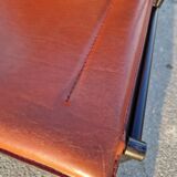 Set of 2 Matteo Grassi leather chairs