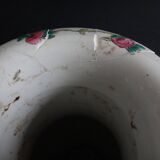 Vase chinois famille rose 46cm porcelaine Chine marque kangxi 19th