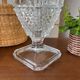 Vase en verre taillé, années 50