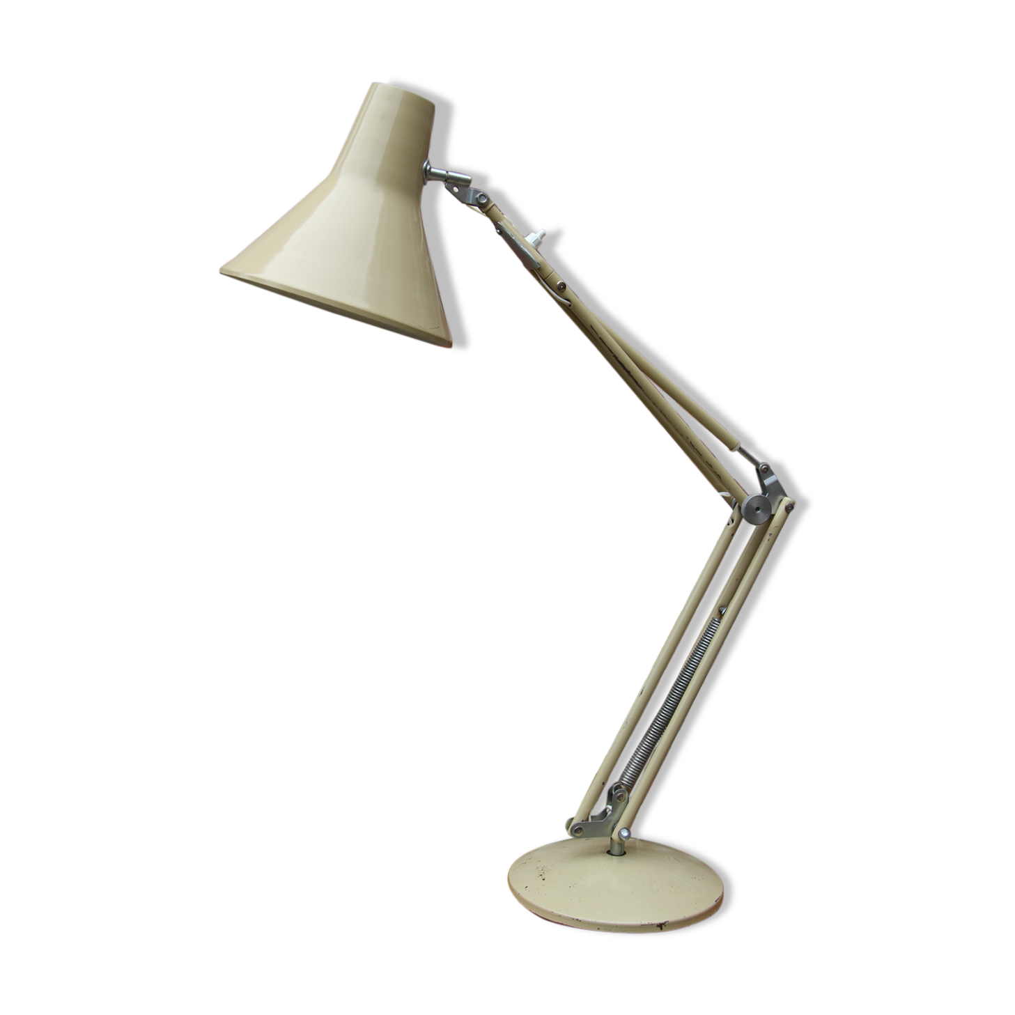 Vintage articulated ivory lamp 60