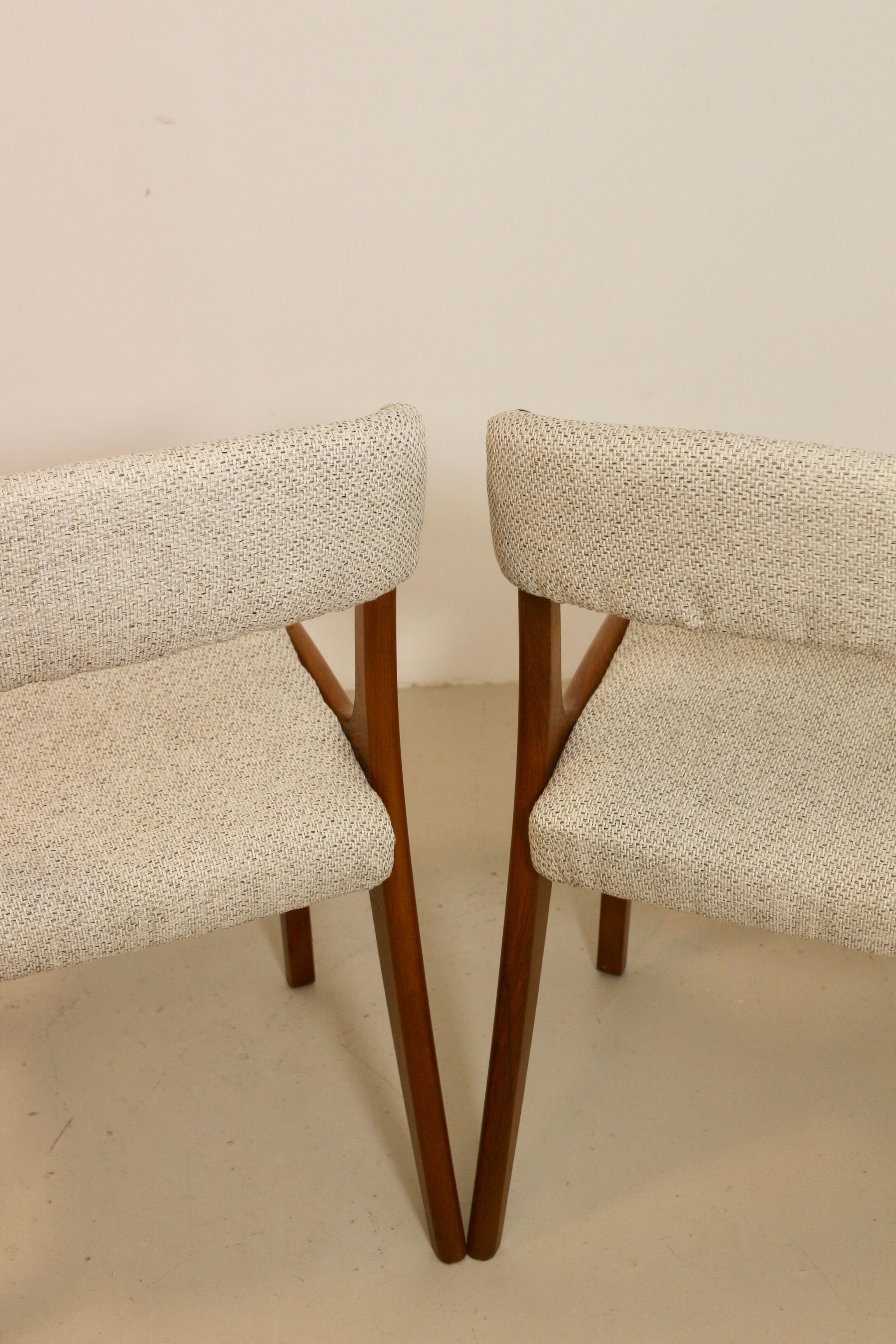 Pair of chairs gondola Baumann year 60