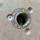 French vintage floor lamp by Olivier Villatte, 1980s.