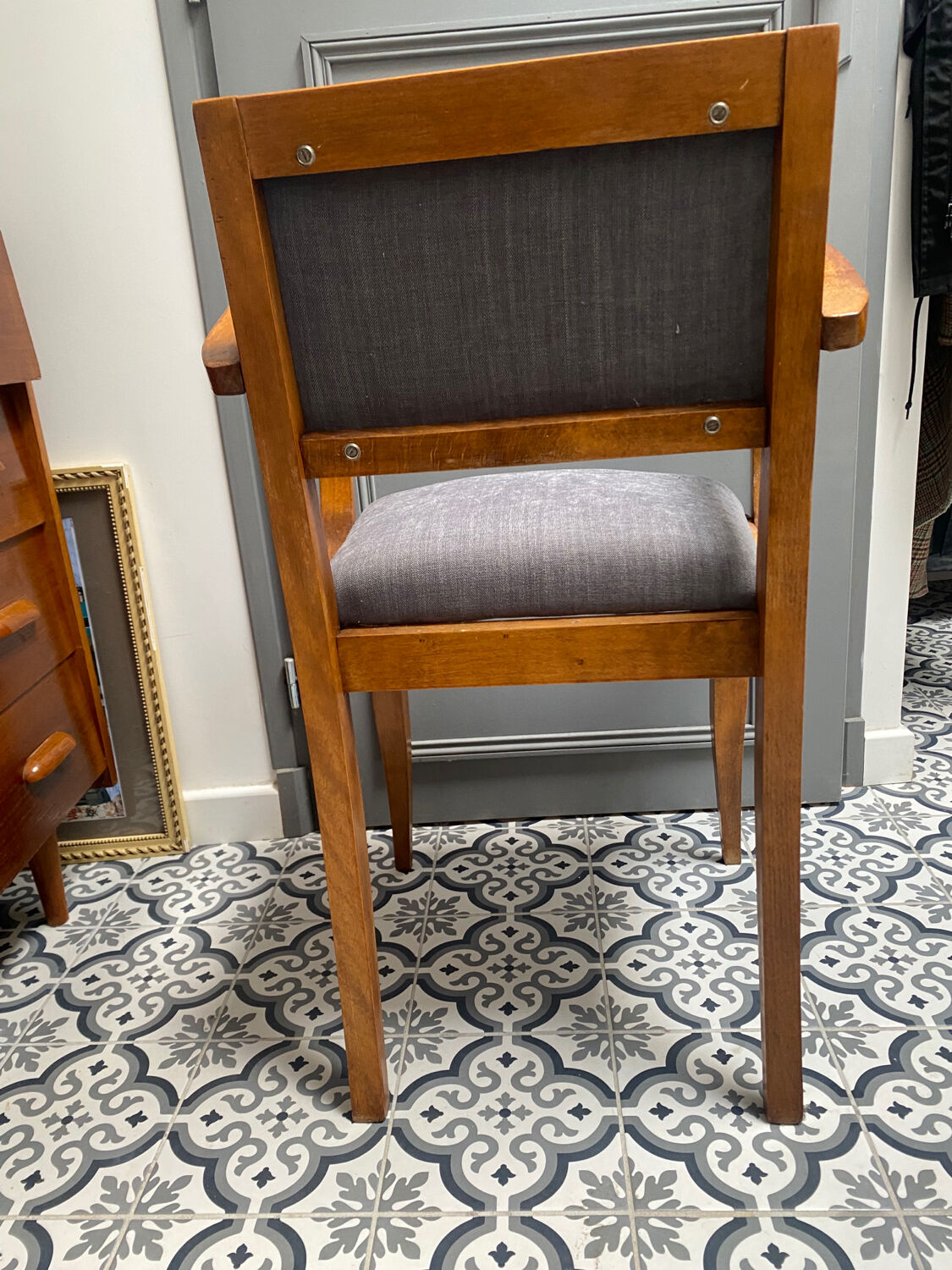 Vintage armchair refurbished