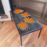Table coffee ceramic tiles