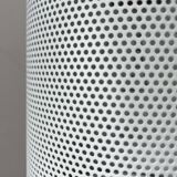 Minimalist perforated metal pendant lamp by Orno, Finland.