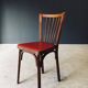 French Reconstruction Bistro Chairs from Baumann, 1950s, Set of 8
