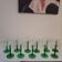 Alsatian glasses with green stems. 1970s