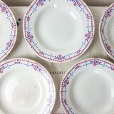 Deep earthenware plates