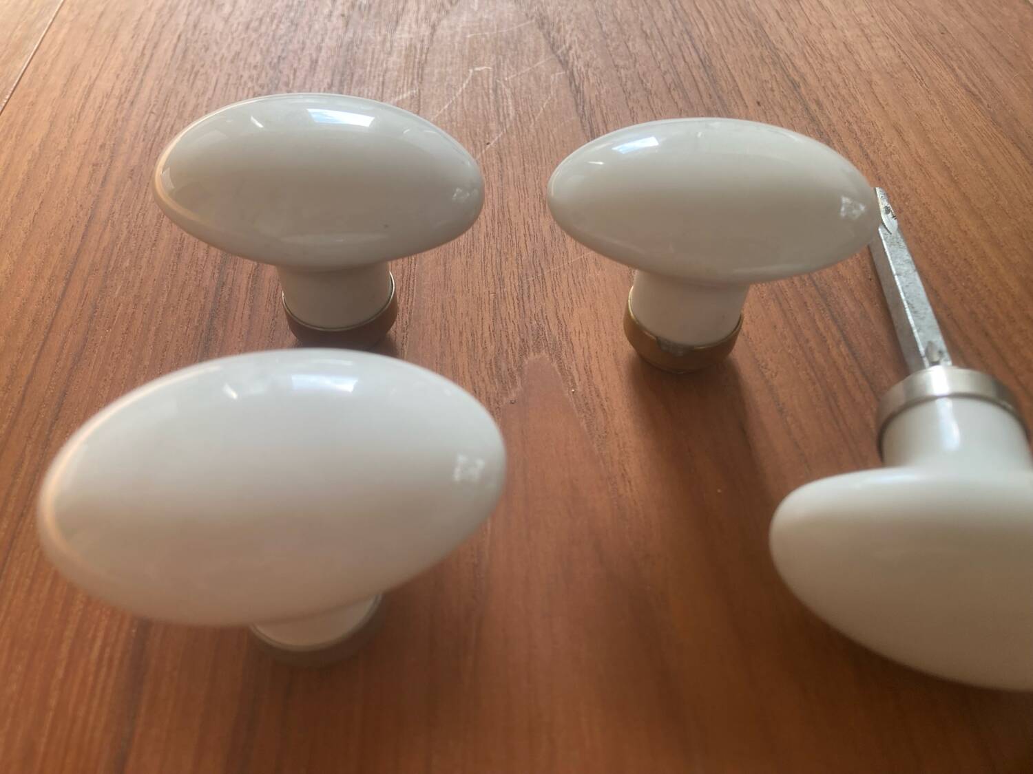 Limoges porcelain door handles