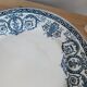 Assiette plate Terre de Fer Marie Louise