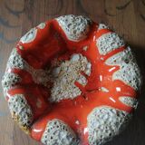 Vintage ocean coral ashtray pocket emptying box year 1960