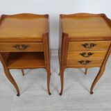 Louis XV style bedside tables