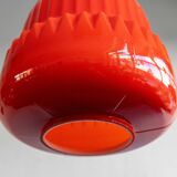 Vintage Czechoslovak Glass Hanging Lamp By Osvětlovací Sklo, 1970s