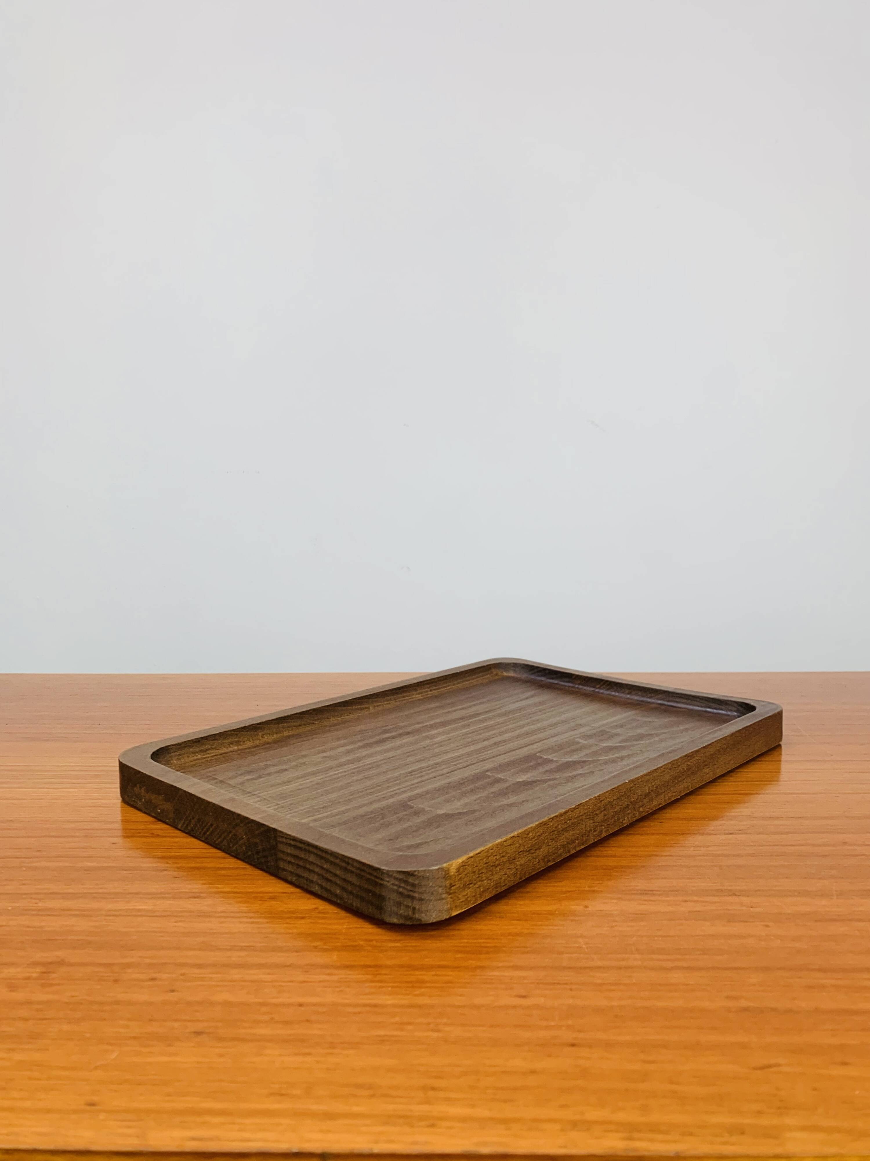 Vintage Scandinavian teak tray