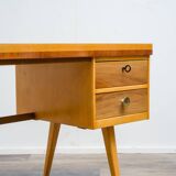 1950s desk, beech/resopal. Manufacturer: Ekawerk