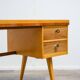 1950s desk, beech/resopal. Manufacturer: Ekawerk