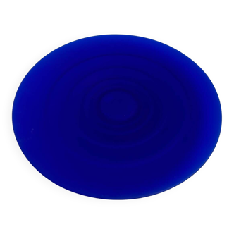 Italy blue glass tray