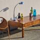 Table basse campagne militaire, marine, vintage