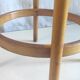 Tabouret de bar Baumann en bois massif années 50 60