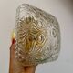 Vintage glass globe wall or ceiling light.