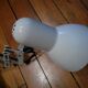 Accordion wall lamp, white lacquered metal