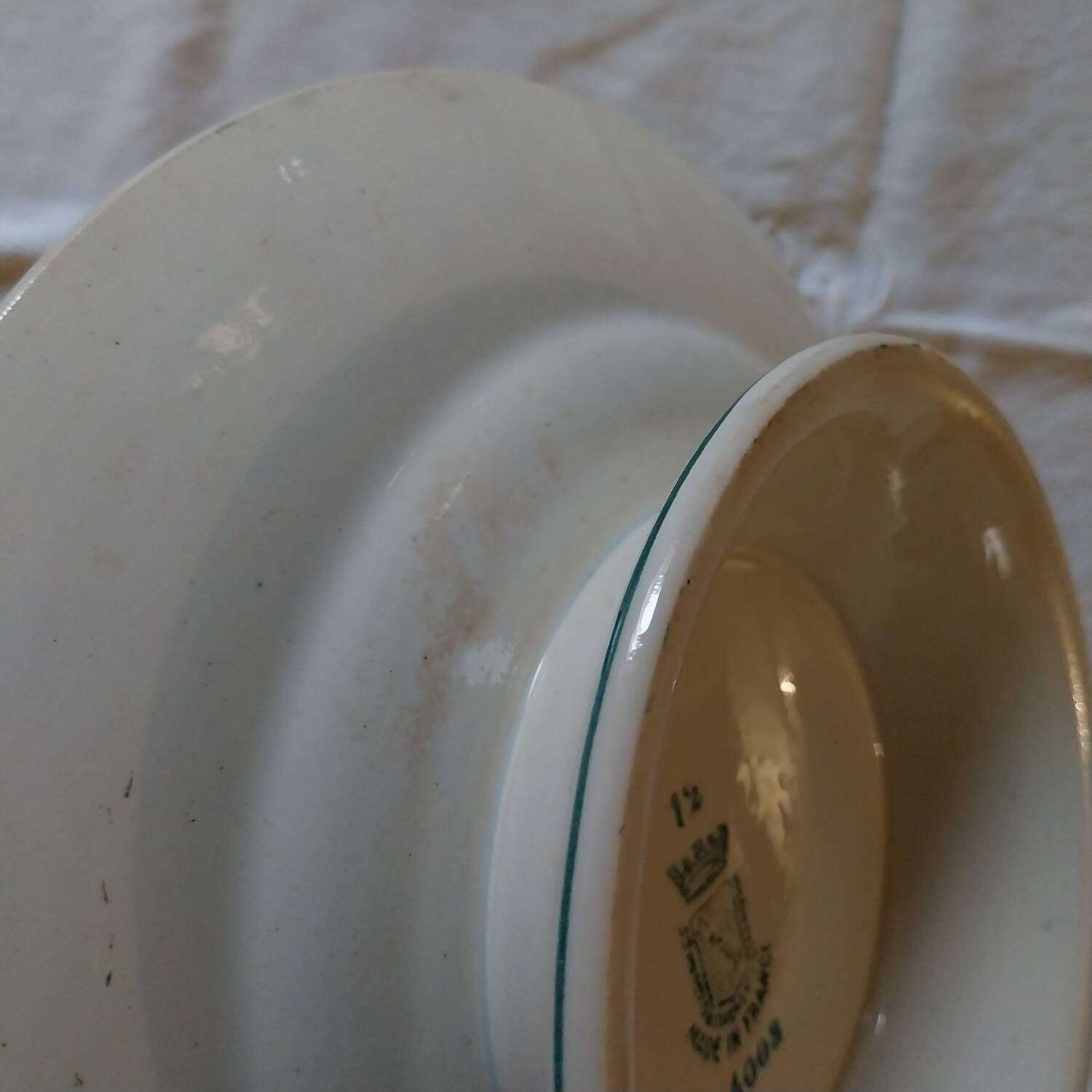 St Amand iron earth compote dish