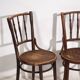 Antique bentwood dining chairs (circa 1920). Set of 6, no. 2