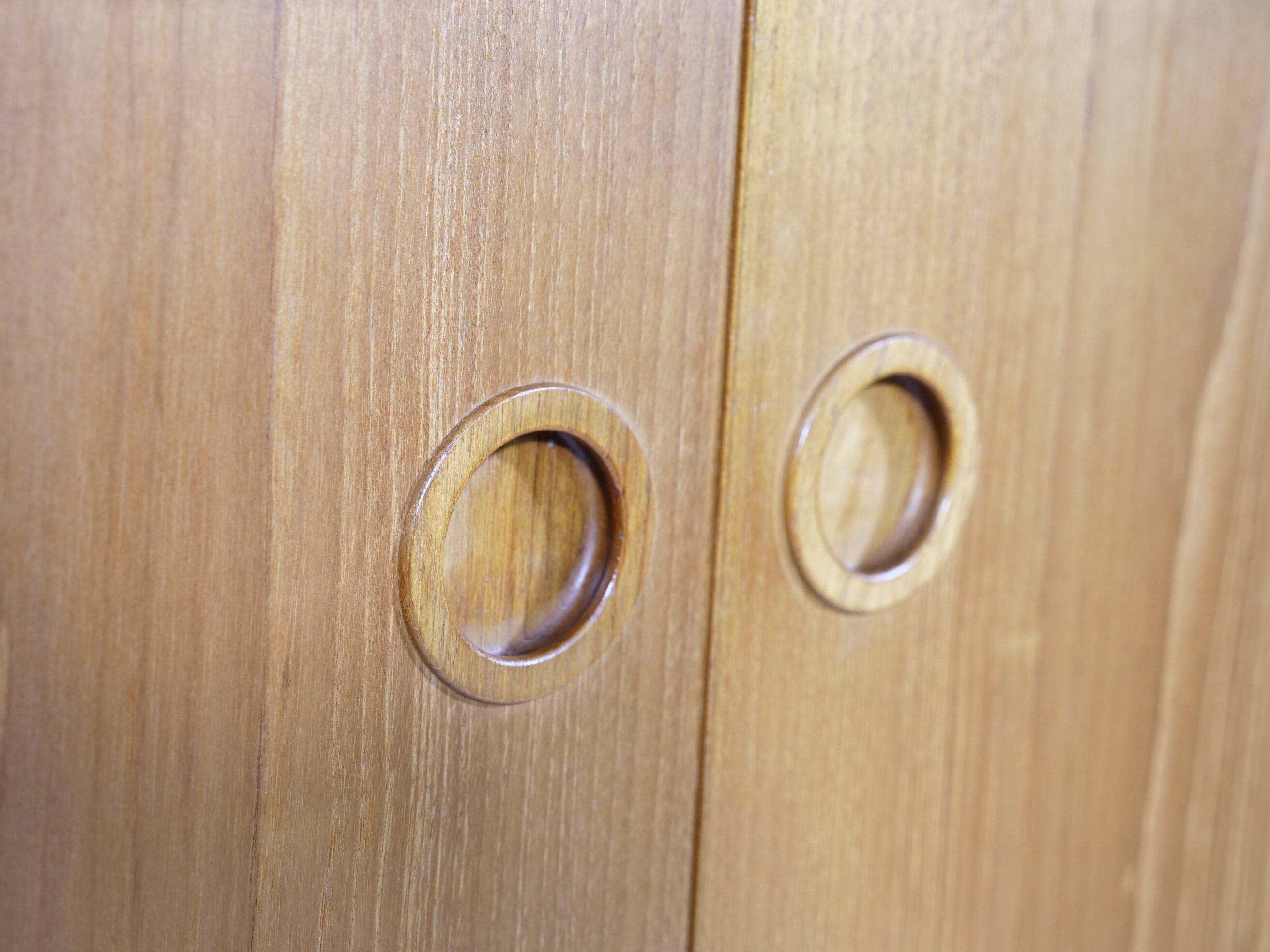 Danish Design Teak Highboard by Bramin, 1960s