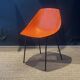 Set of 12 orange Guariche chairs