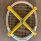 Wooden tennis racket for children
