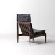 Slender lounge chair in teak, Belgium 1960s