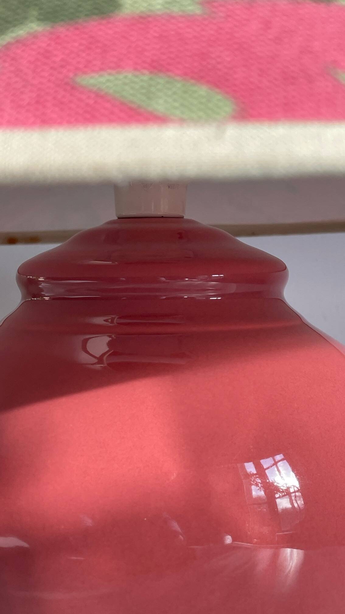 VINTAGE Leopard Ceramic LAMP