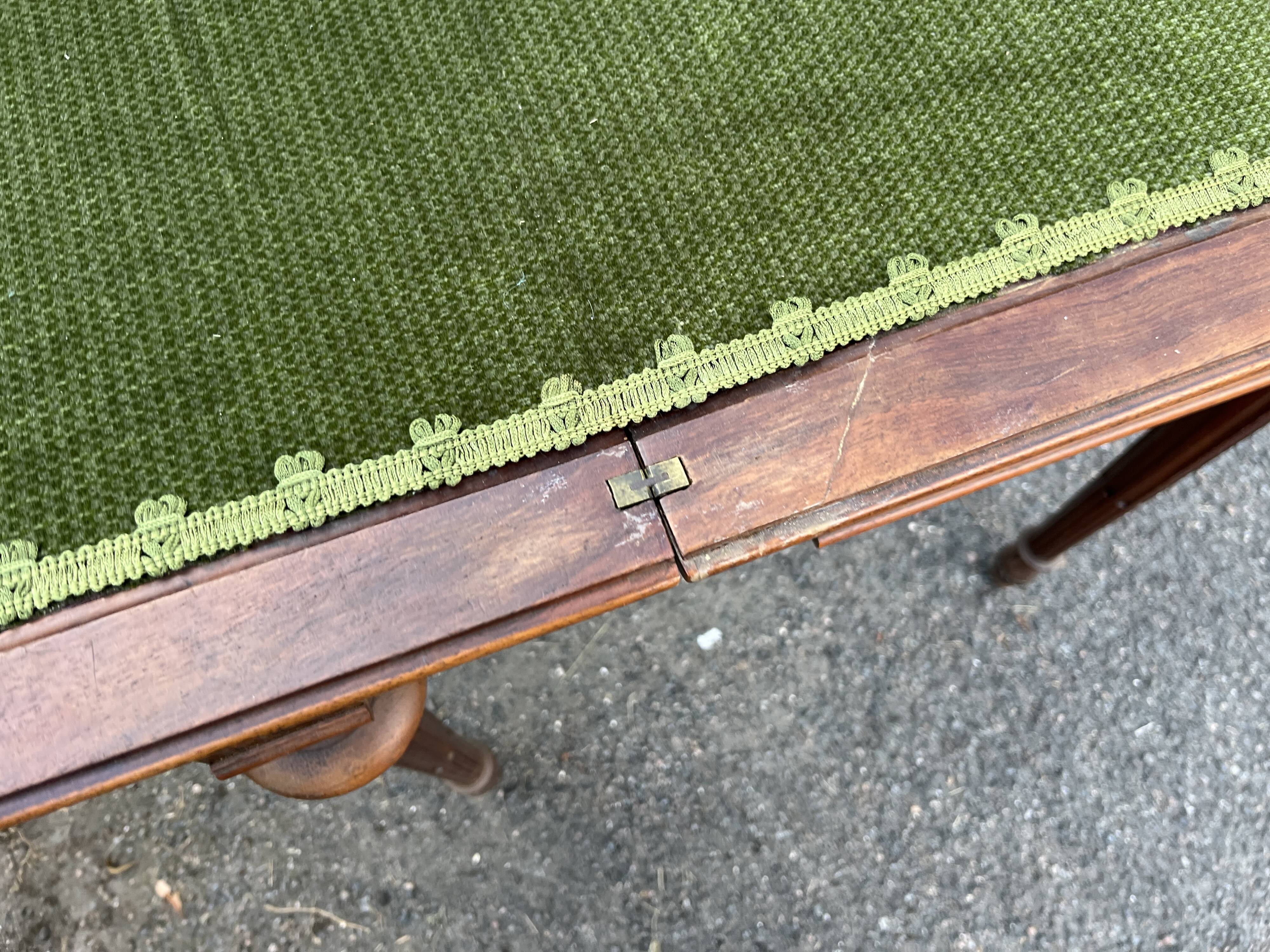 Louis XVI style mahogany games table