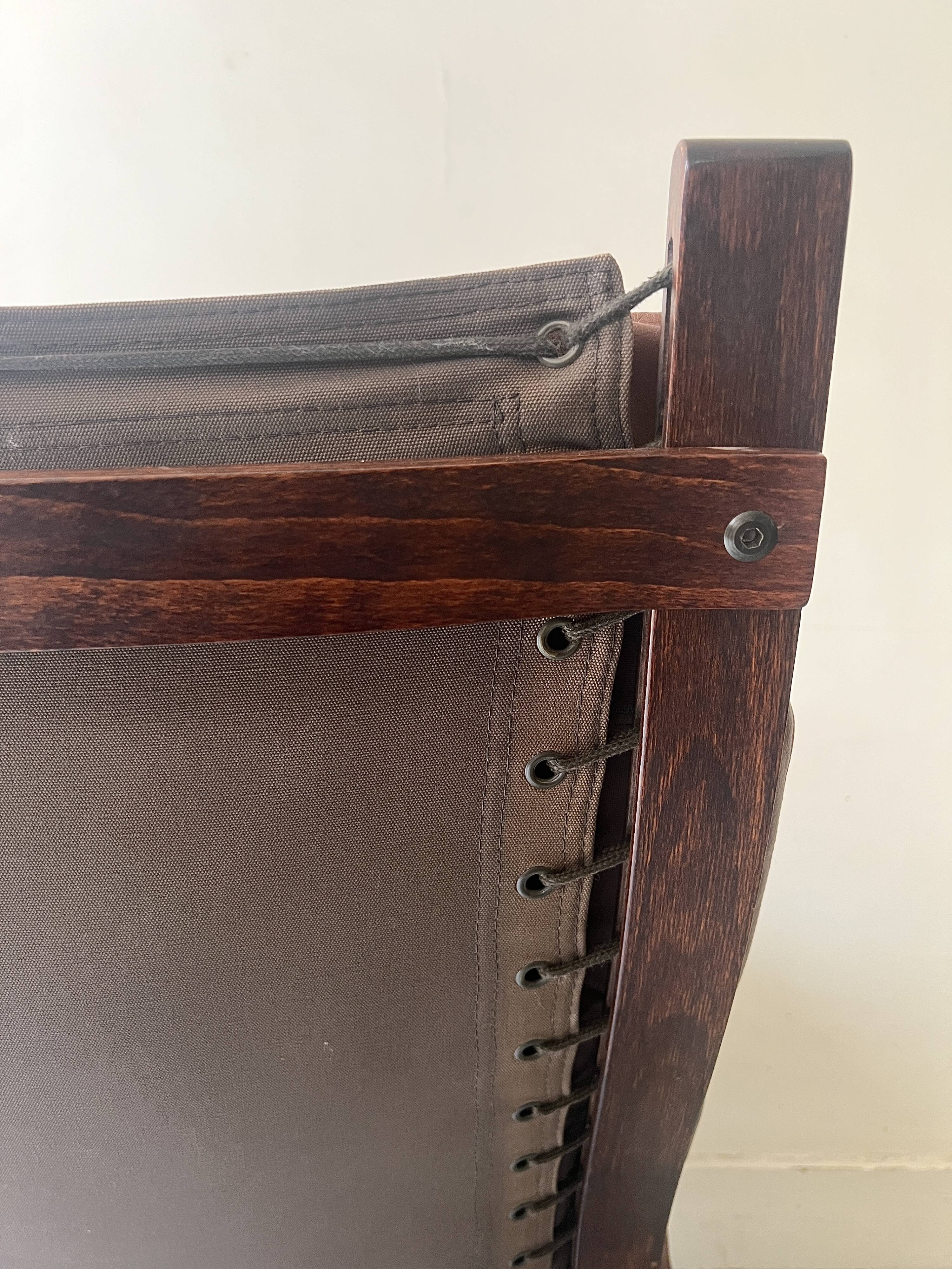 Fauteuil scandinave en cuir cognac "Siesta" par Ingmar Relling pour Westnofa 1960