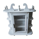 Painted wooden showcase 60s/70s