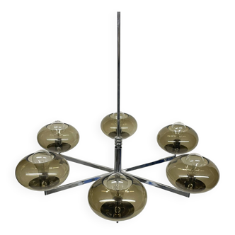 Chandelier by Gaetano Sciolari for Amilux, 1970s