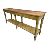 Antique counter side table wall table shop counter