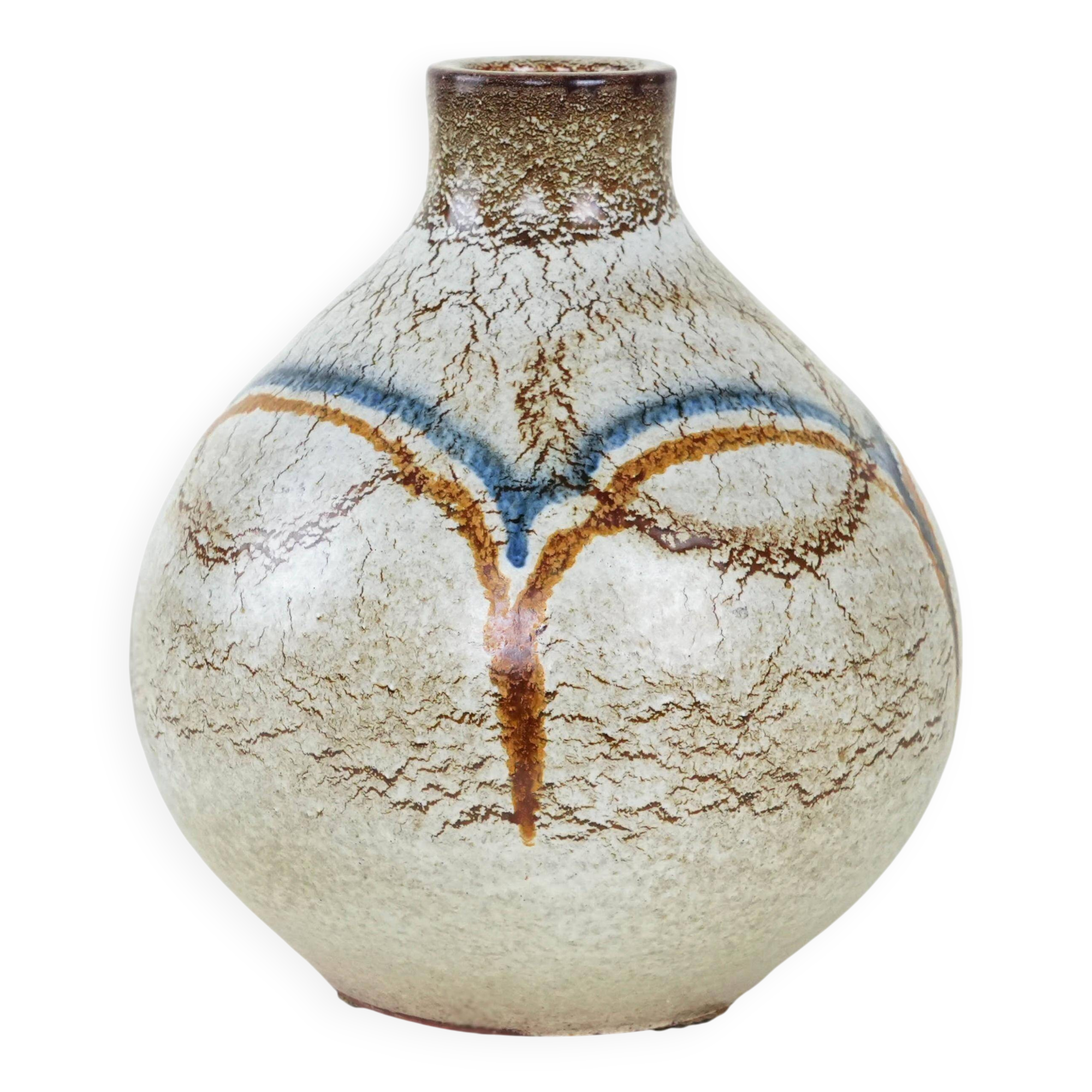 Ceramic vase, Italian design, 1960s, manufactured in Italy