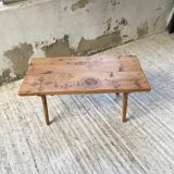Table basse art populaire Suisse 1900