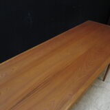 Vintage wooden coffee table, mid century, Czech, Nabytec