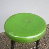 Tabouret industriel scandinave années 1930s.