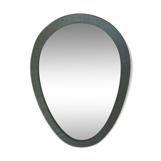 Double egg-shaped mirror, Italian design, 1960s / 1970s