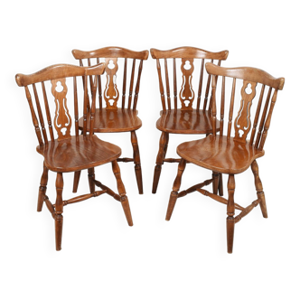 Set of 4 western chairs.
